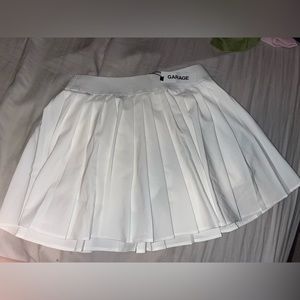 Garage White Tenis Skirt